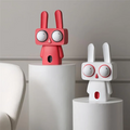 Y51A-Resin Big Eyes Rabbits Sculptures Cartoon Statue Home Office