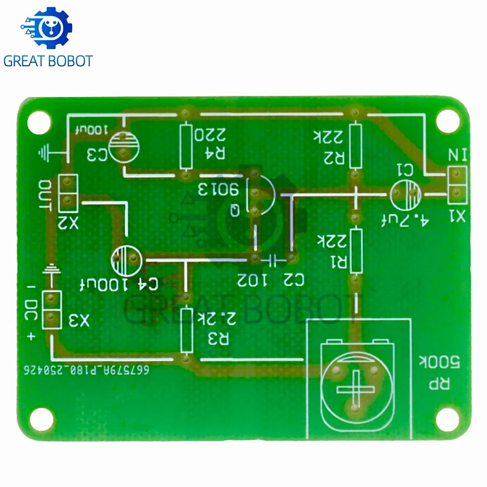 Transistor Amplifier Circuit Kit – Soldering Practice & Training