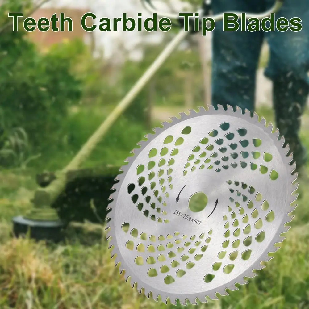 40T/60T Steel Circular Saw Blade for Brush Cutter & Lawn Mower