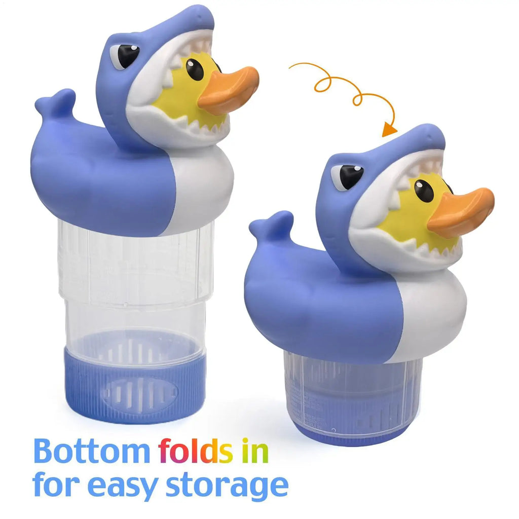 Duck Shark Floating Pool Chlorine Tablet Dispenser