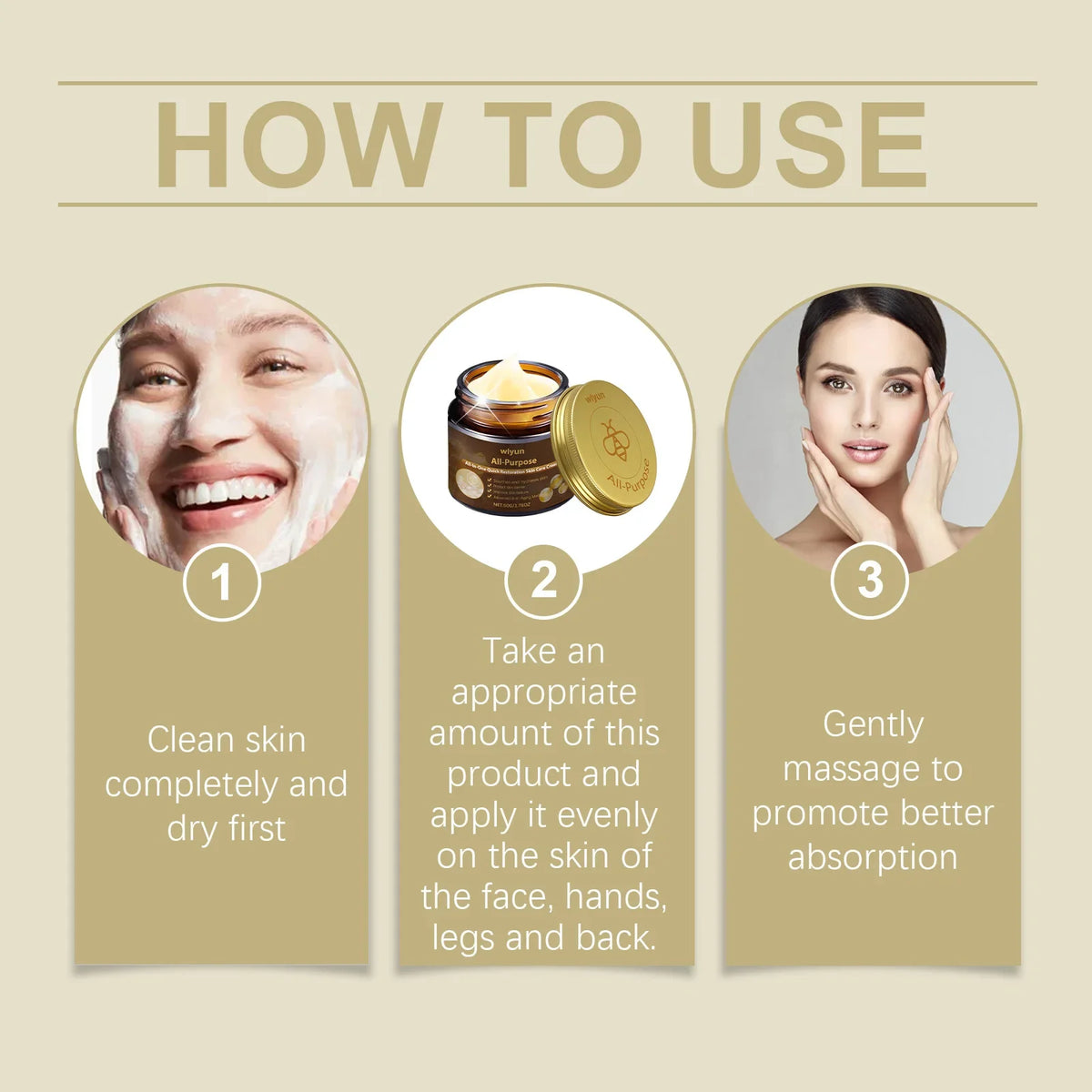 WIYUN Face Cream – Dark Spots, Fine Lines & Firming 50g