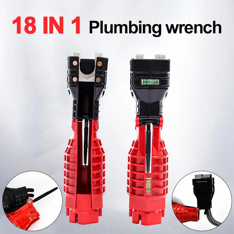 SLADE 8/18-in-1 Universal Faucet Sink Plumbing Wrench Tool Set