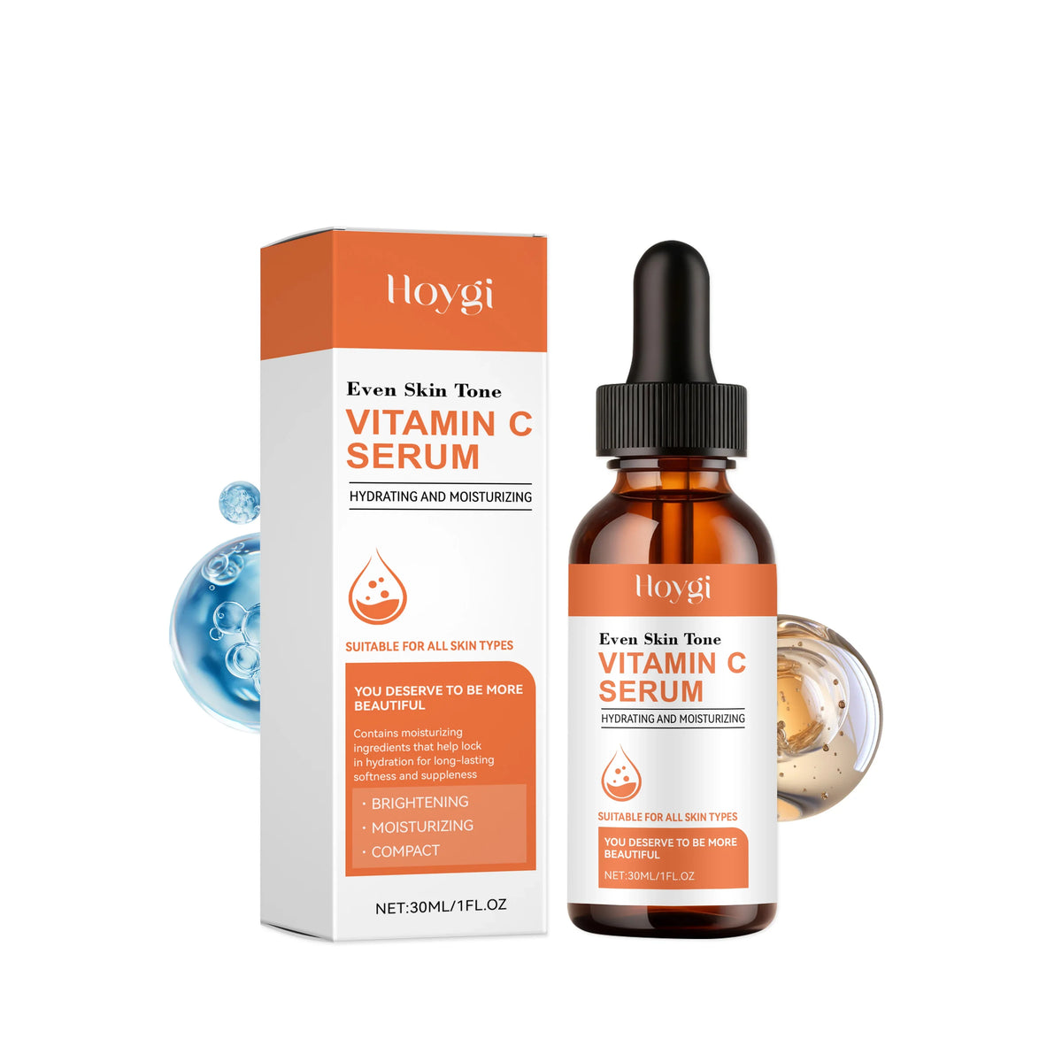 Vitamin C Face Serum – Hyaluronic Acid, Aloe & Dark Spot