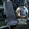 Sports Towel 40 15 7 Modern Soft Polyester Fitness Pocket Absorbent