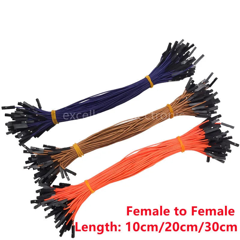 Breadboard Dupont Cable Arduino Line Male Female Jumper Wire 26AWG