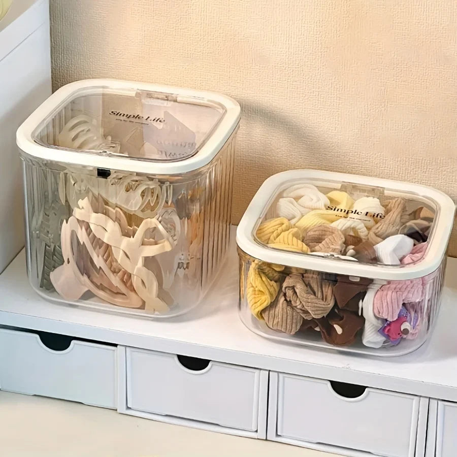 Multifunctional Hair Accessory Organizer Lid Waterproof Pop Desktop