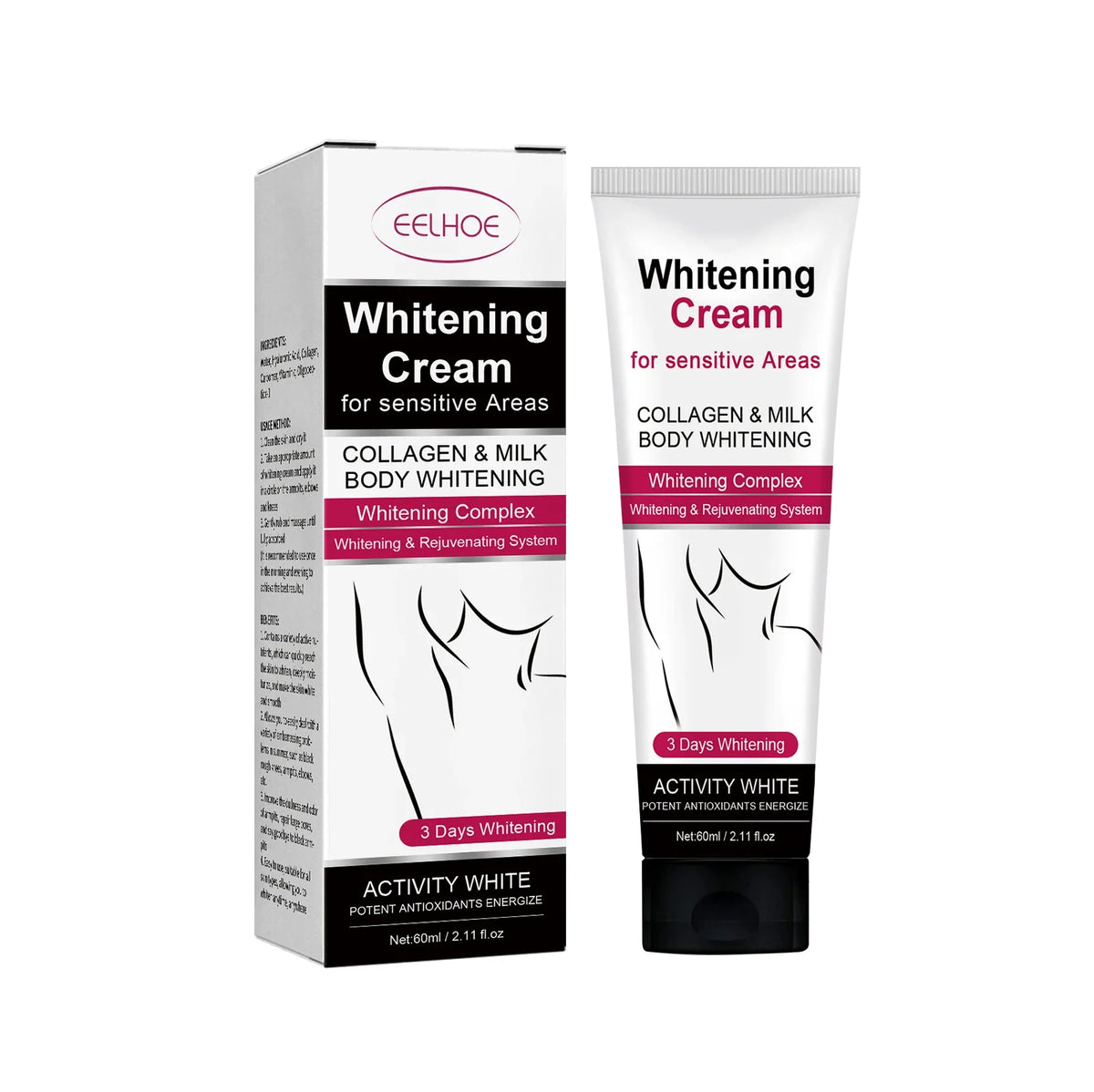 Eelhoe Whitening Cream – Underarm, Thigh & Body Brightener
