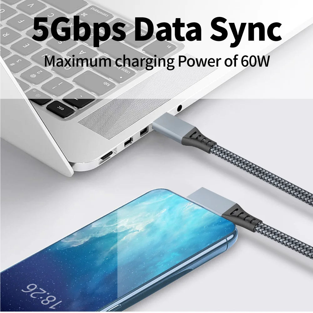 USB-A to USB-C VR Link Cable 5M for Meta Quest 2 | 5Gbps
