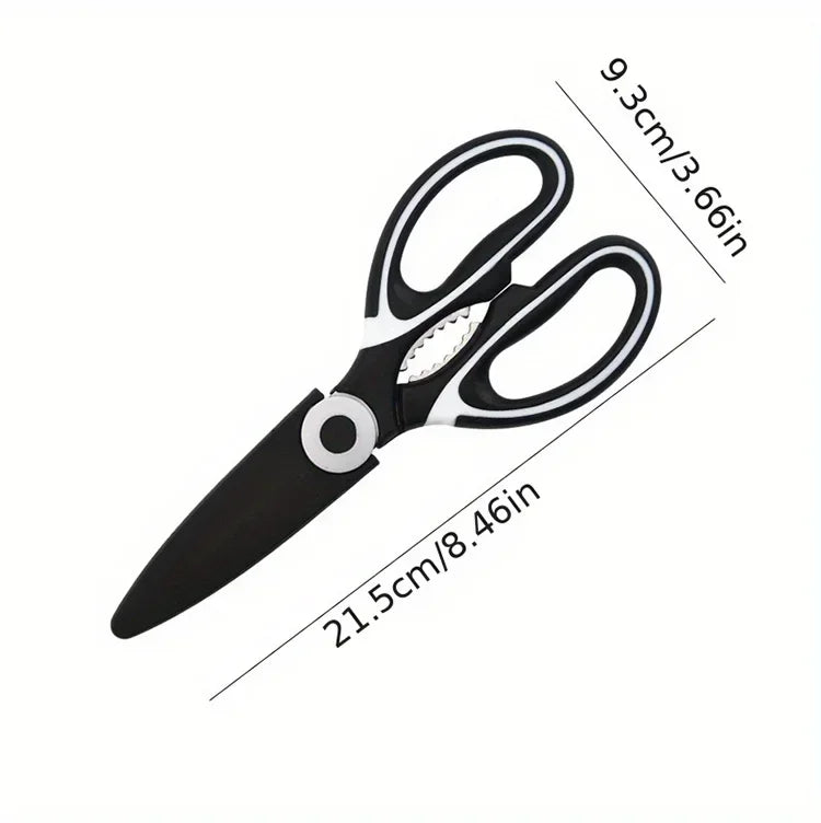 Stainless Steel Multifunctional Kitchen Scissors & Meat Shears
