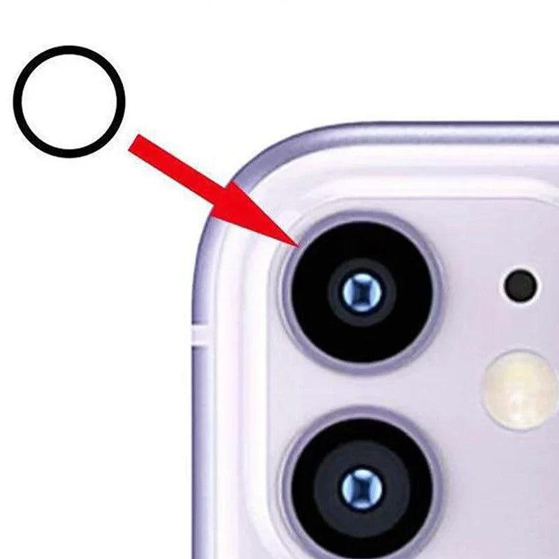 100Pcs Phone Camera Lens Silicone Waterproof Sealing Rings
