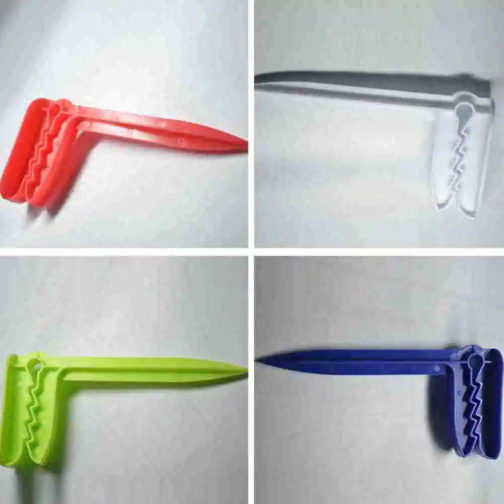 4-Pack Beach Towel Clips – Strong Plastic Clothes Pegs