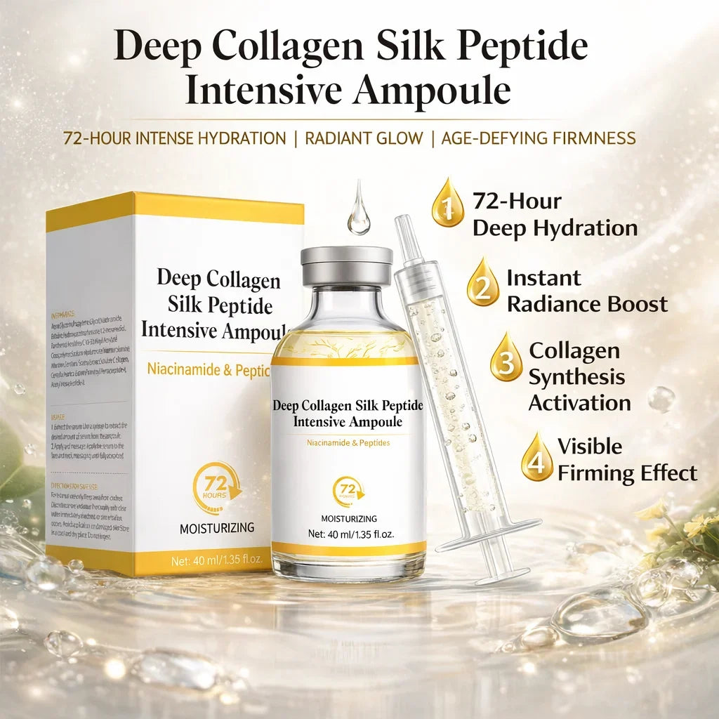 SAUVASINE Silk Peptide Collagen Ampoule Serum | Korean Skincare