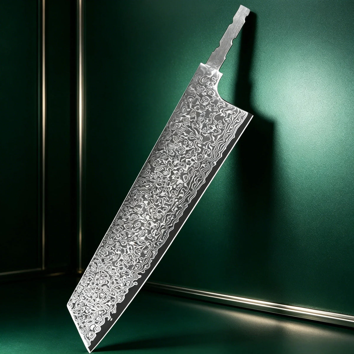 Damascus Steel Blank Blade Set – Chef, Santoku & Nakiri DIY