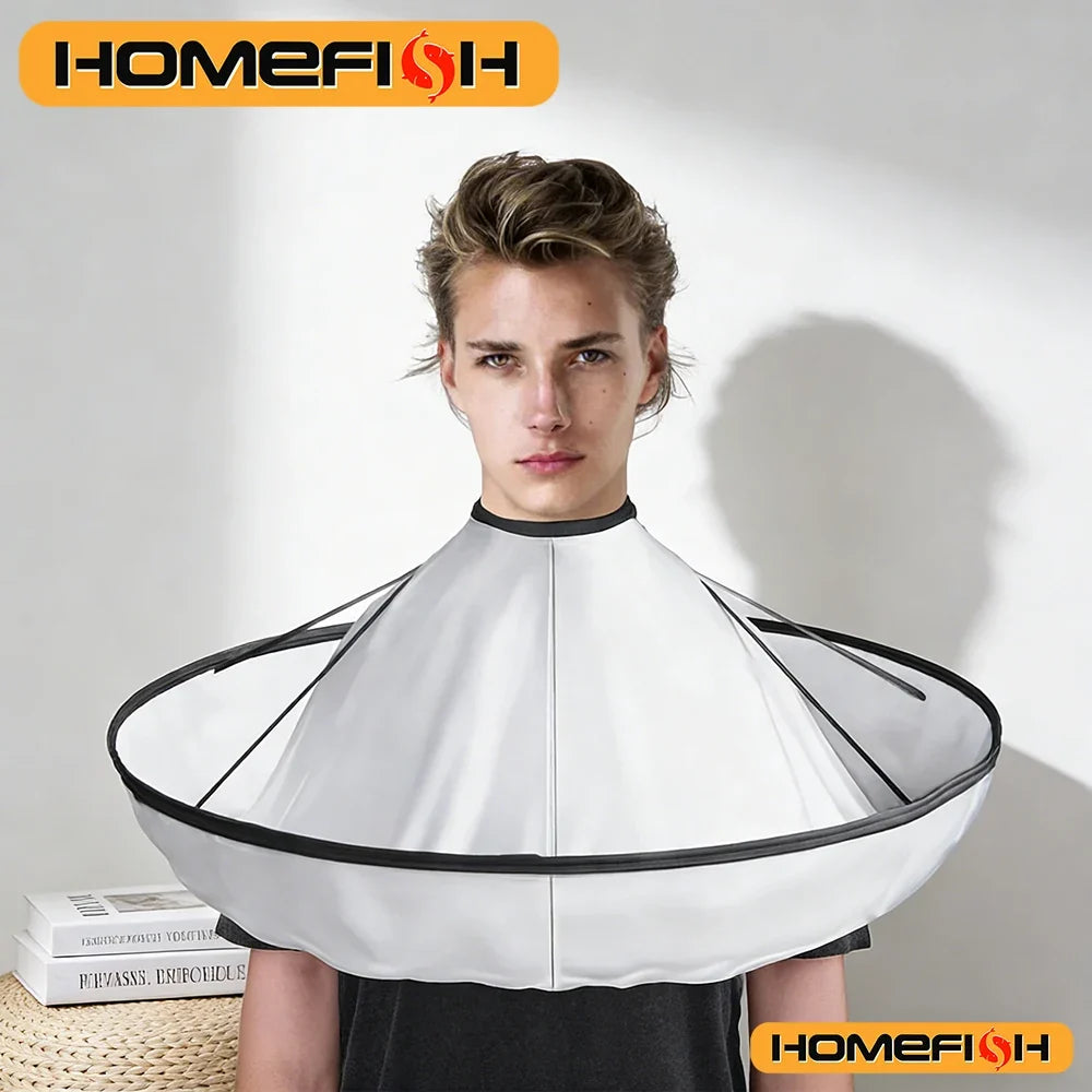 Adjustable Professional Hair Cutting Salon Cape Neck Brush Stylists