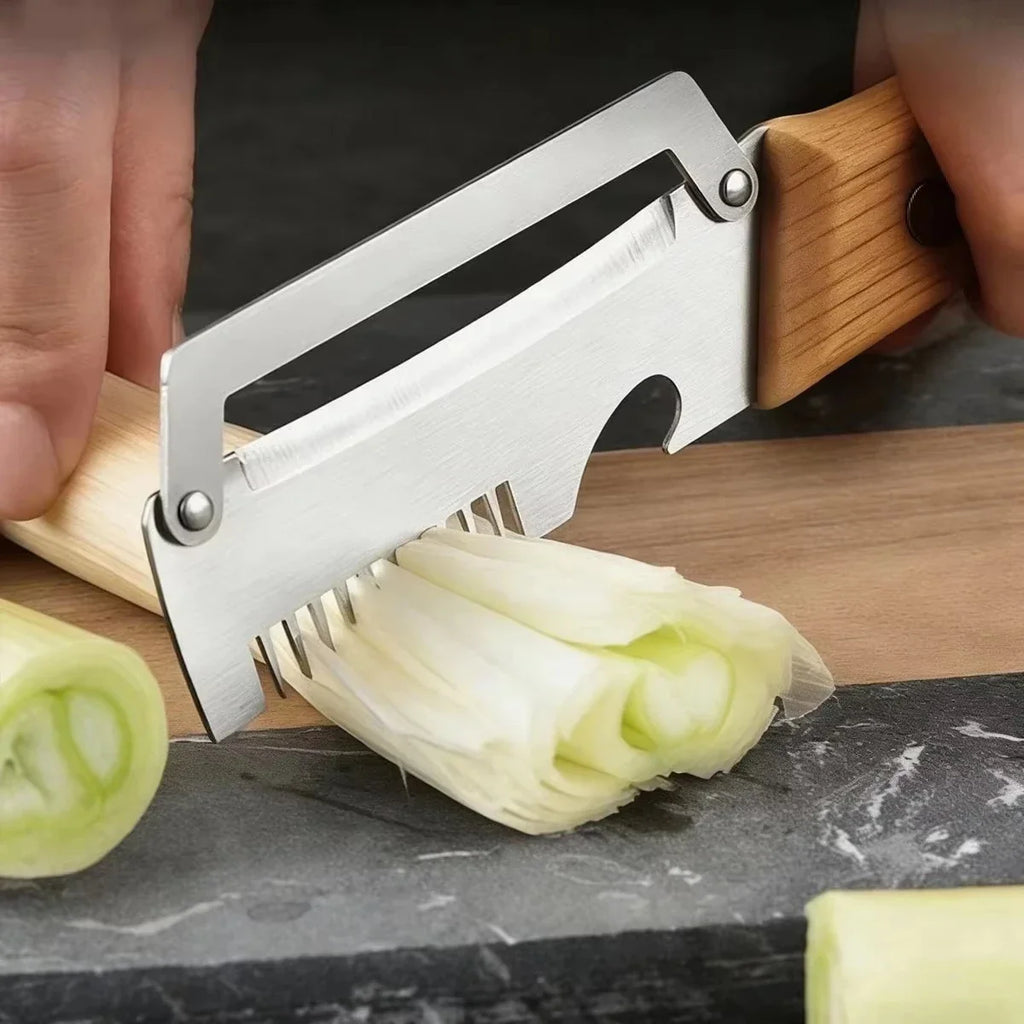 2-Piece Stainless Steel Vegetable Peeler & Kitchen Slicer Set