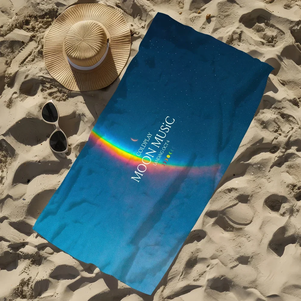 Coldplay Moon Music Quick-Dry Beach Towel | Sports & Travel