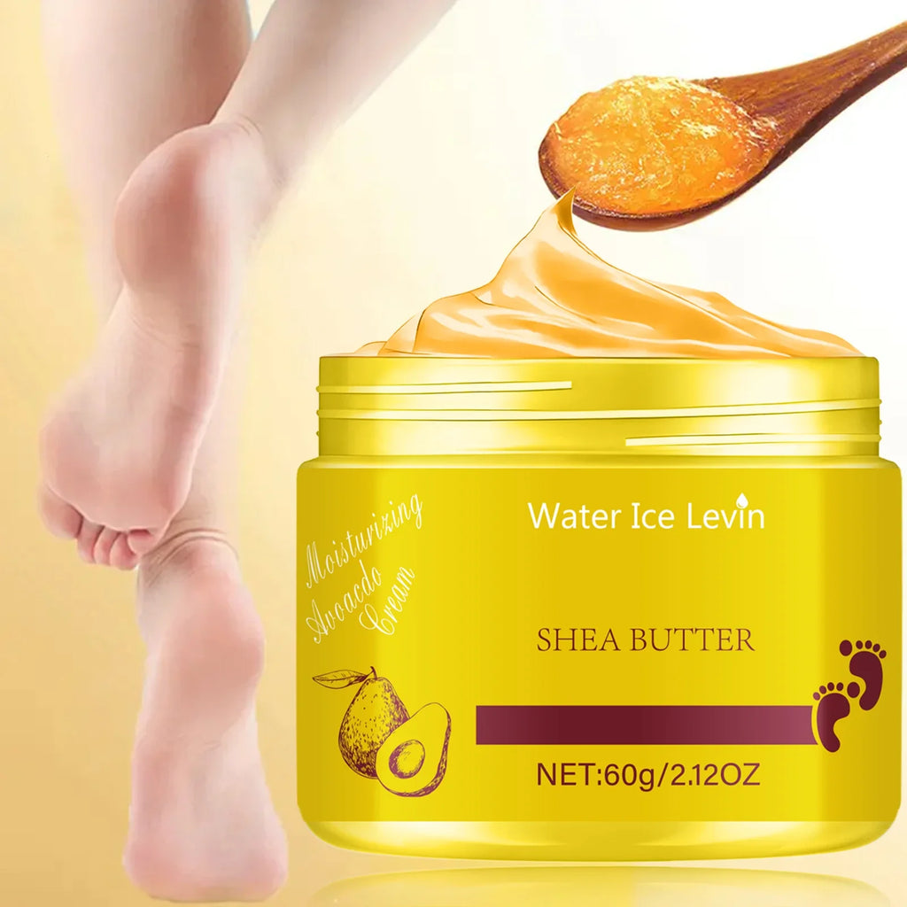 Pure Shea Butter Foot Cream 60g – All-Day Moisture & Softness