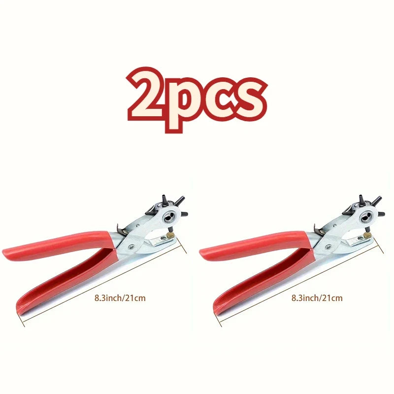 Carbon Steel Leather Hole Punch – Belt & Craft Punching Tool