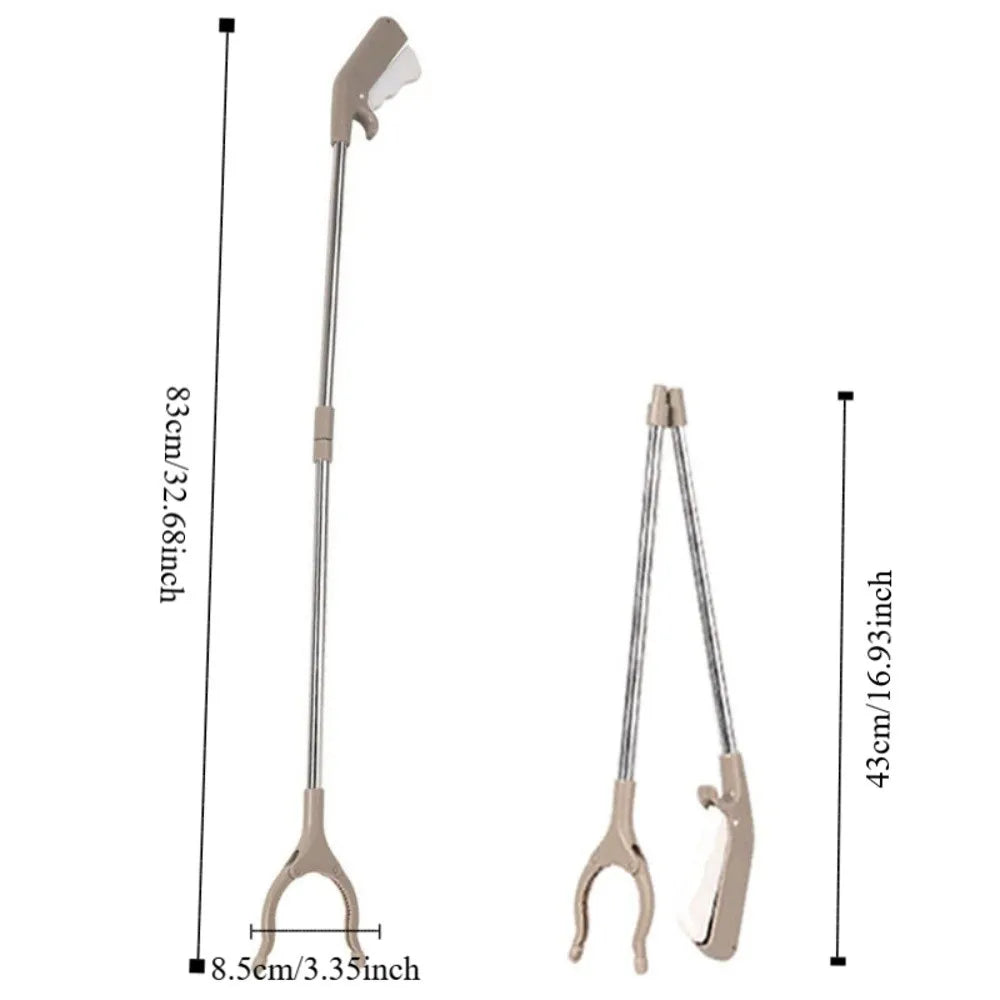 Foldable Litter Picker – Lightweight Stainless Steel Reacher