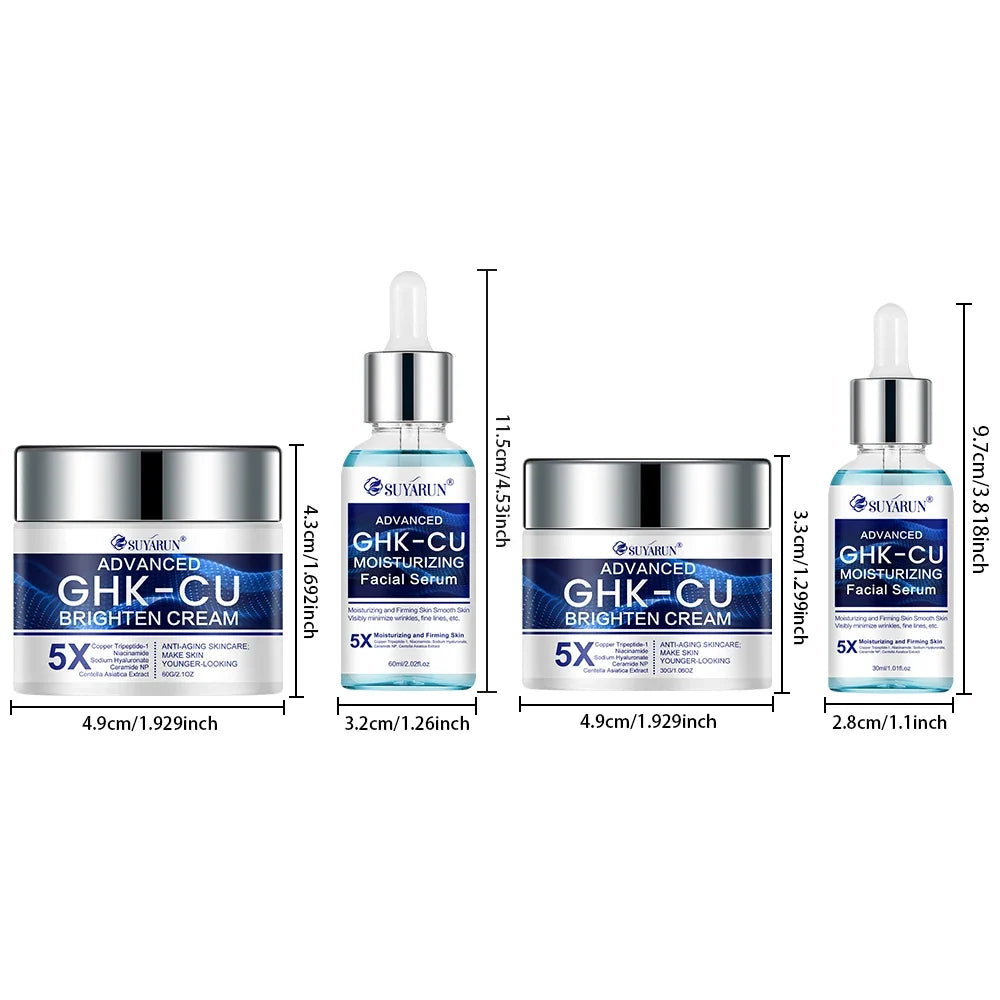 SUYARUN GHK-CU Cream & Serum – Firming Face Moisturizer
