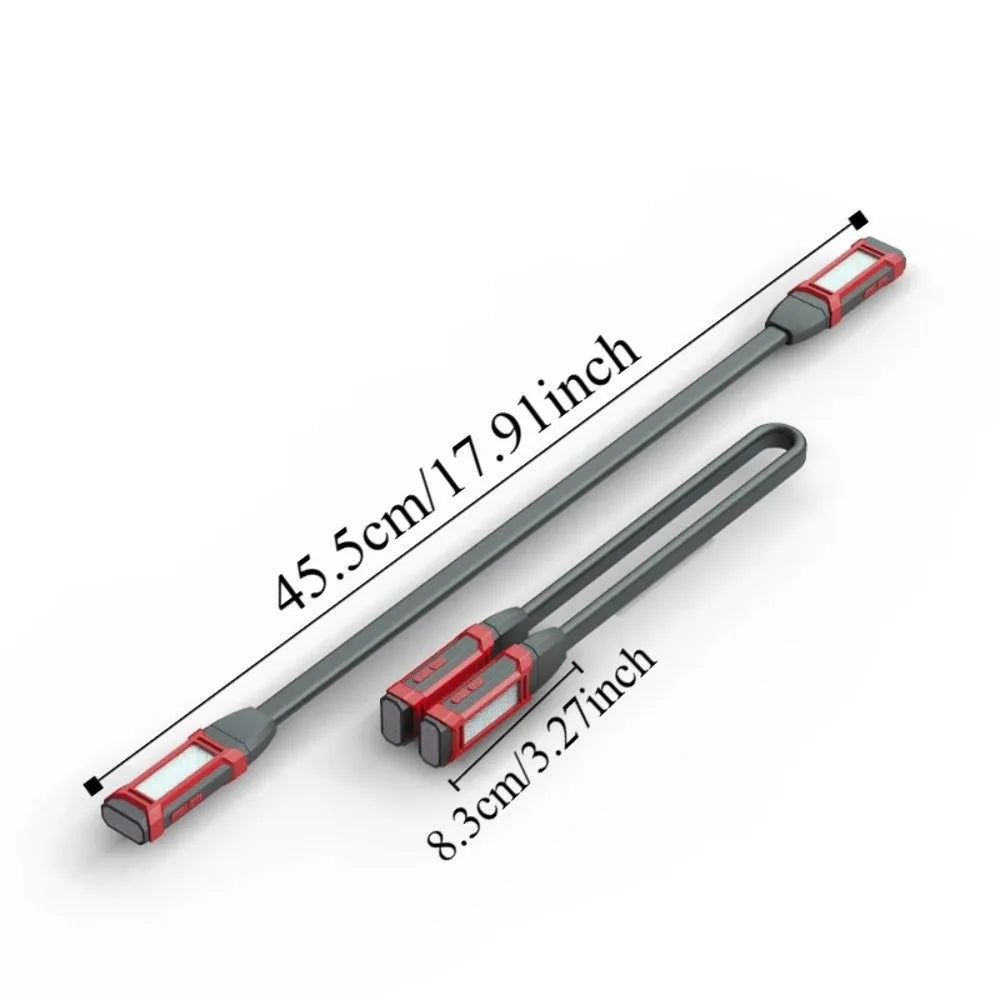 Flexible Neck Light LED Work Light – Magnetic & USB-C Rechargeable