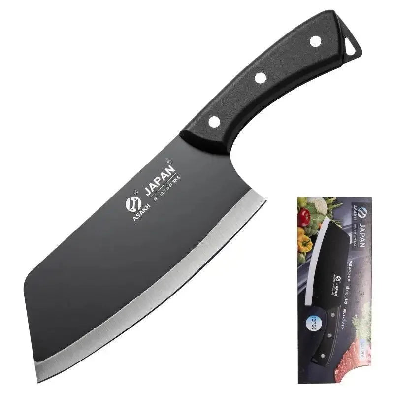 Stainless Steel Chinese Chef's Cleaver – Forged Kitchen Knife