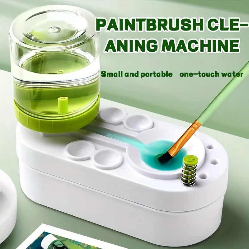 Paint Brush Cleaner Machine | Water Circulation Art Washer