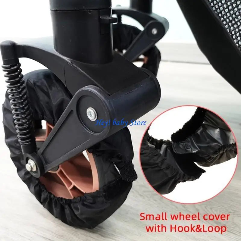 Baby Stroller Wheel Covers – Oxford Cloth Pram Protectors 2 Pack