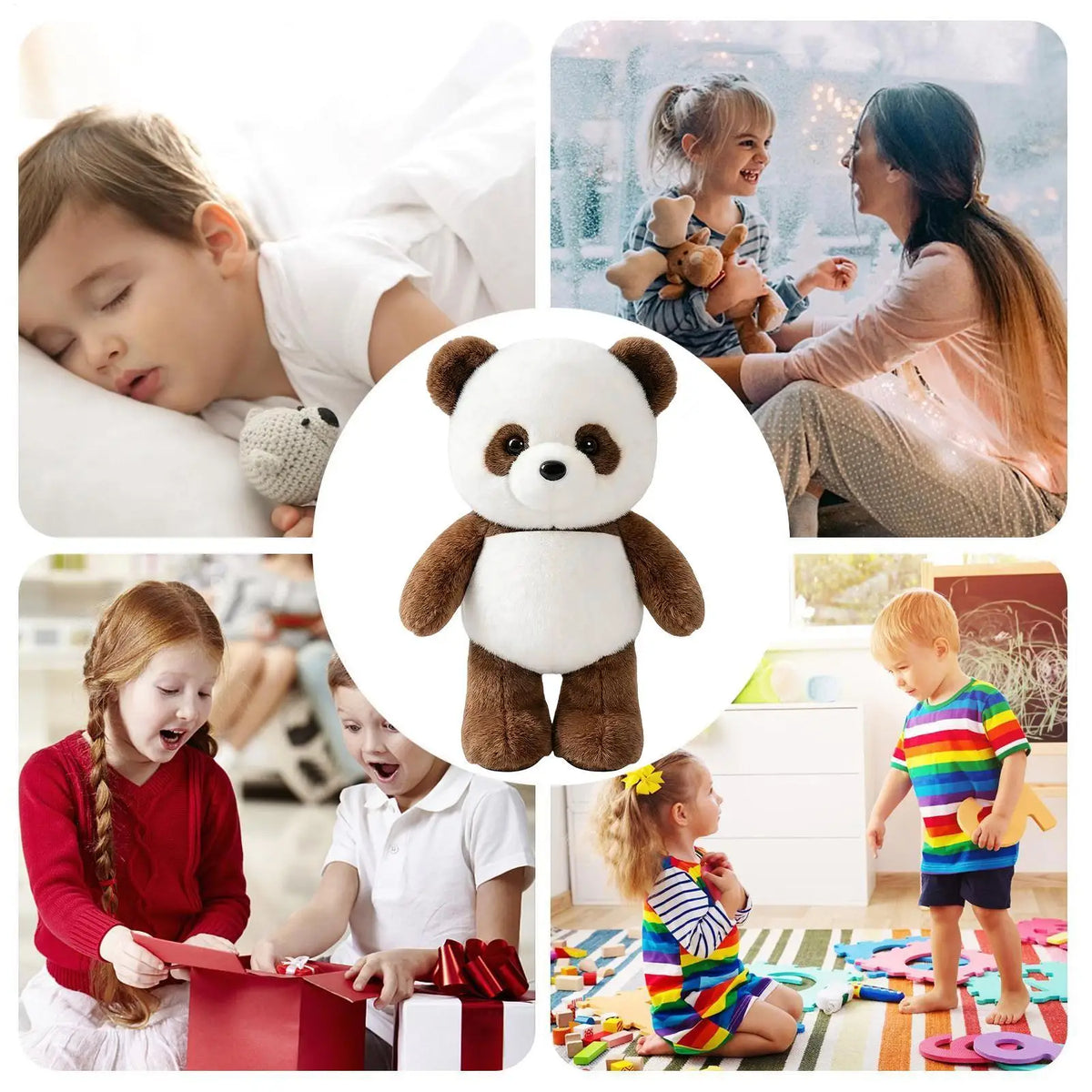Interactive Panda Plush Toy – Soft Stuffed Animal Doll 45–60cm
