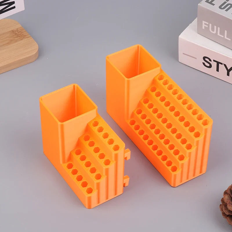 Drill Bit Organizer 20/50 Hole Screwdriver Bit Holder Stand