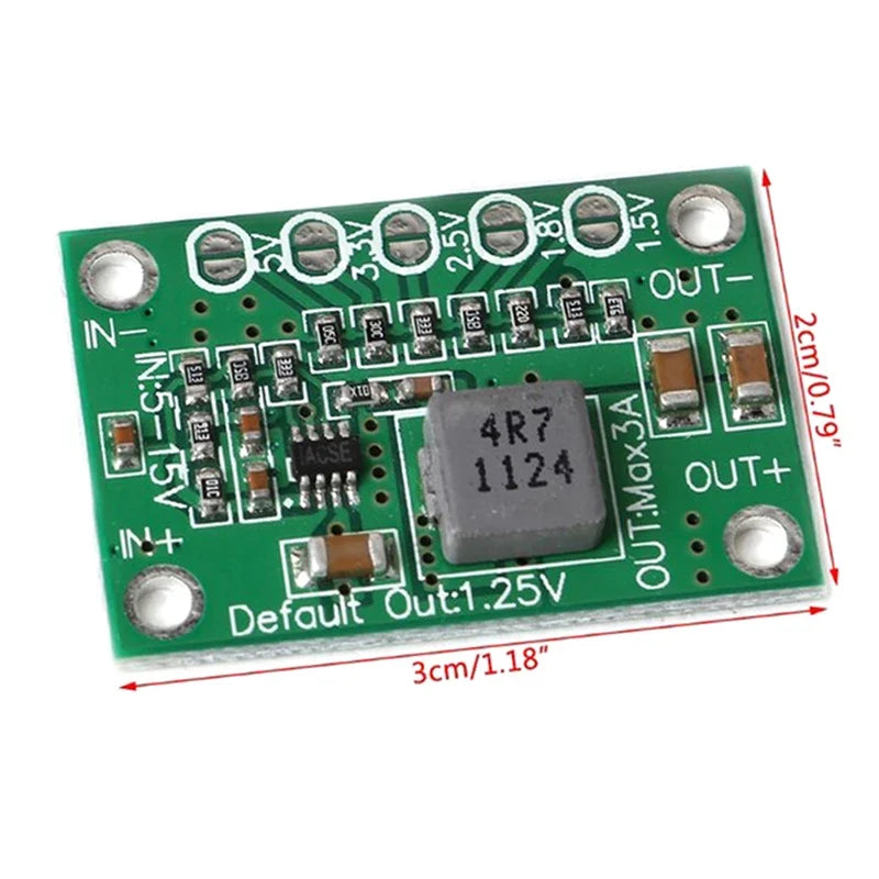 1 3 DC Voltage Regulator Step Down Power Supply Module 5-16V 25V 5V