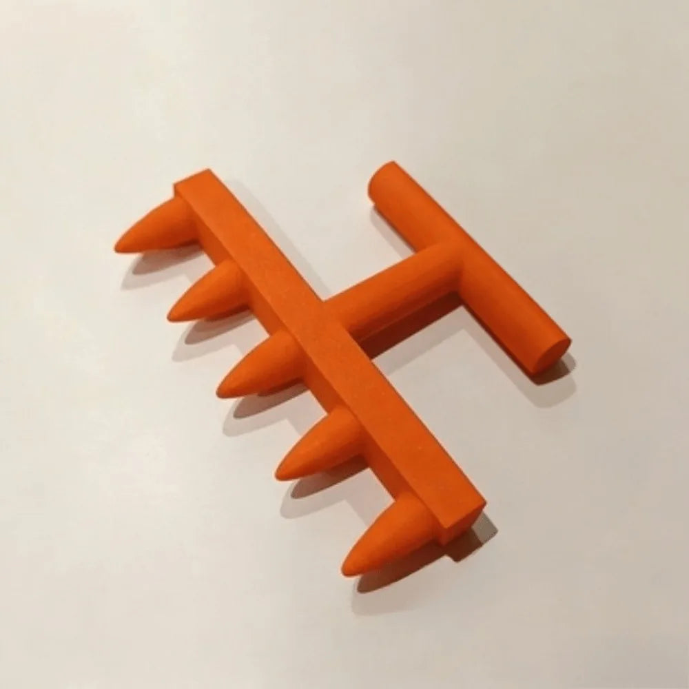 5-Prong Manual Soil Hole Drill Tool | Ergonomic Garden Planter