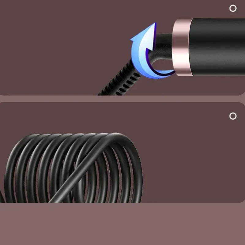 3-in-1 Ceramic Hair Straightener Brush, Curler & Comb