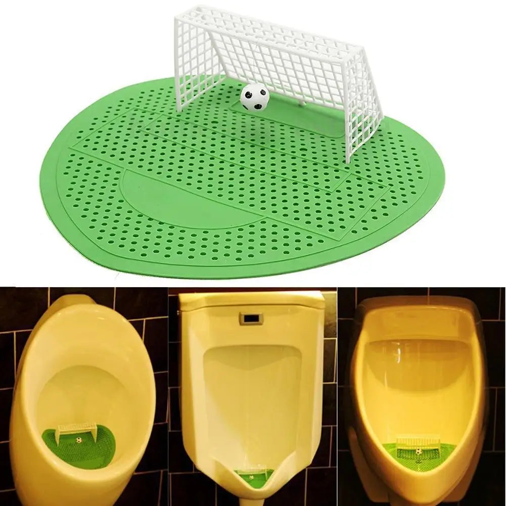 Football Goal Urinal Mat – Deodorizing Splash Guard Insert