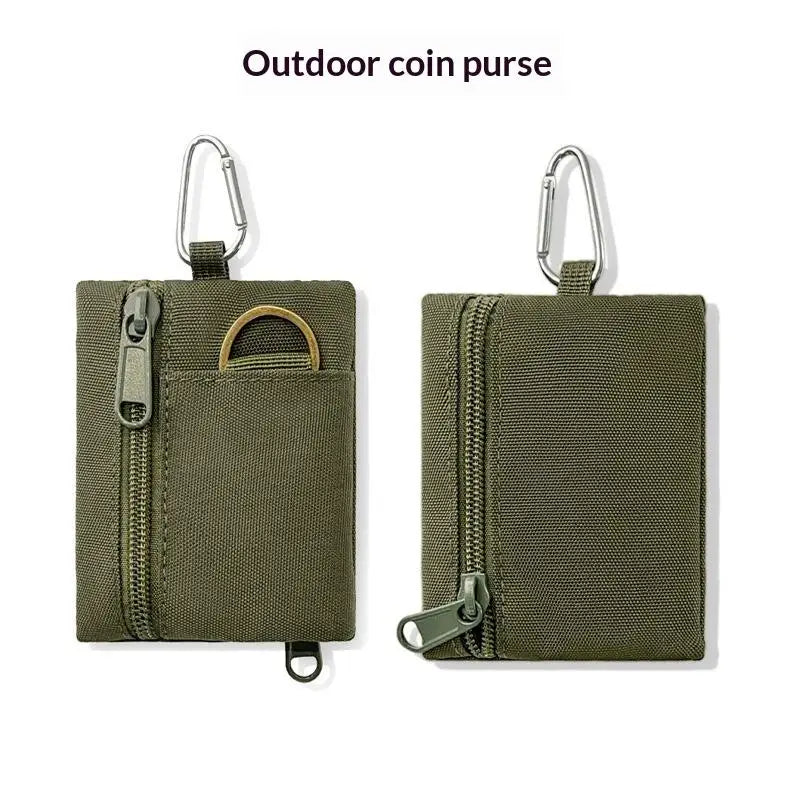 Mini EDC Zipper Pouch – Coin Purse, Key & Card Holder Bag