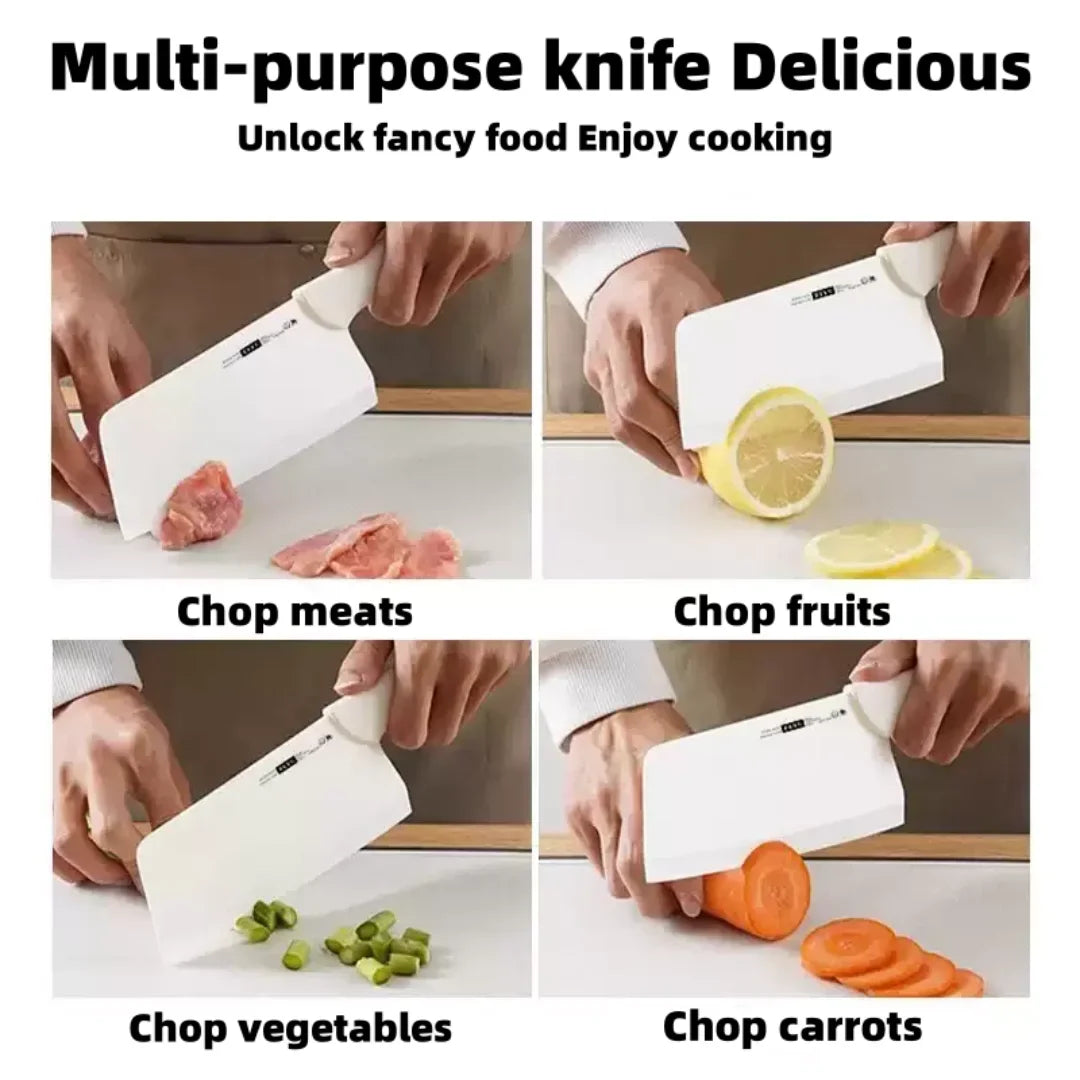 PLYS Ceramic Kitchen Knife – Chef, Cleaver & Fillet Blade