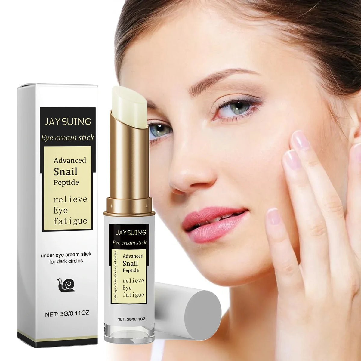 Snail Eye Cream Stick – Firm, Brighten & Hydrate Eye Area