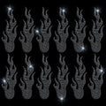 Hotfix Glass Rhinestone Flame Iron-On Patches – 6 Sheets
