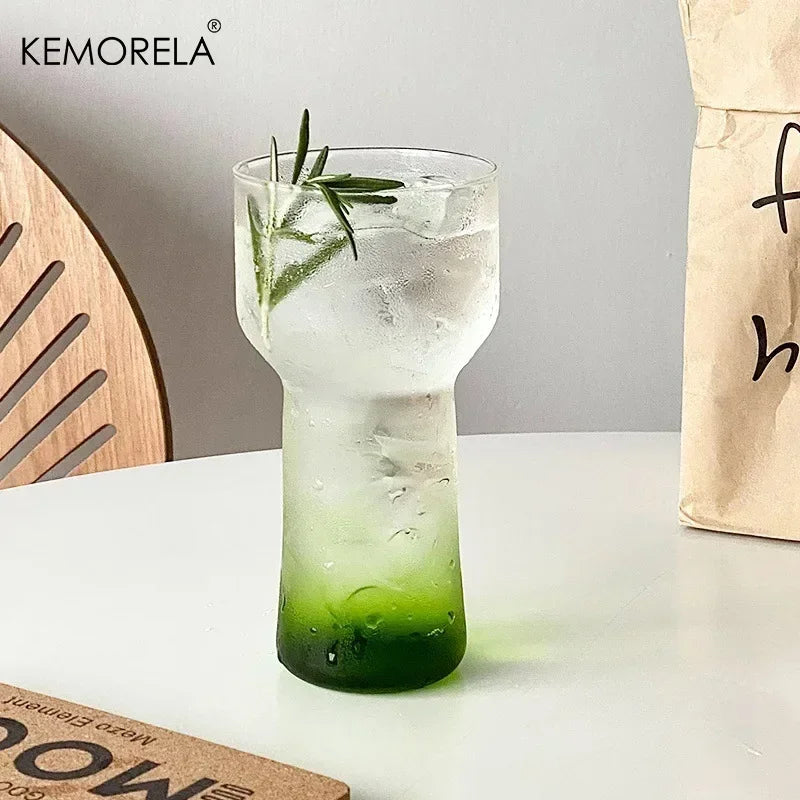 KEMORELA 400/500ml Borosilicate Glass Cup – Hot & Cold Drinks