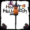 Solar-powered Halloween Pumpkin Land Plug-in Resin Lamp Festive