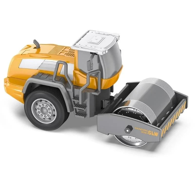 1:55 Diecast Construction Vehicle Set – Forklift, Bulldozer & Mixer