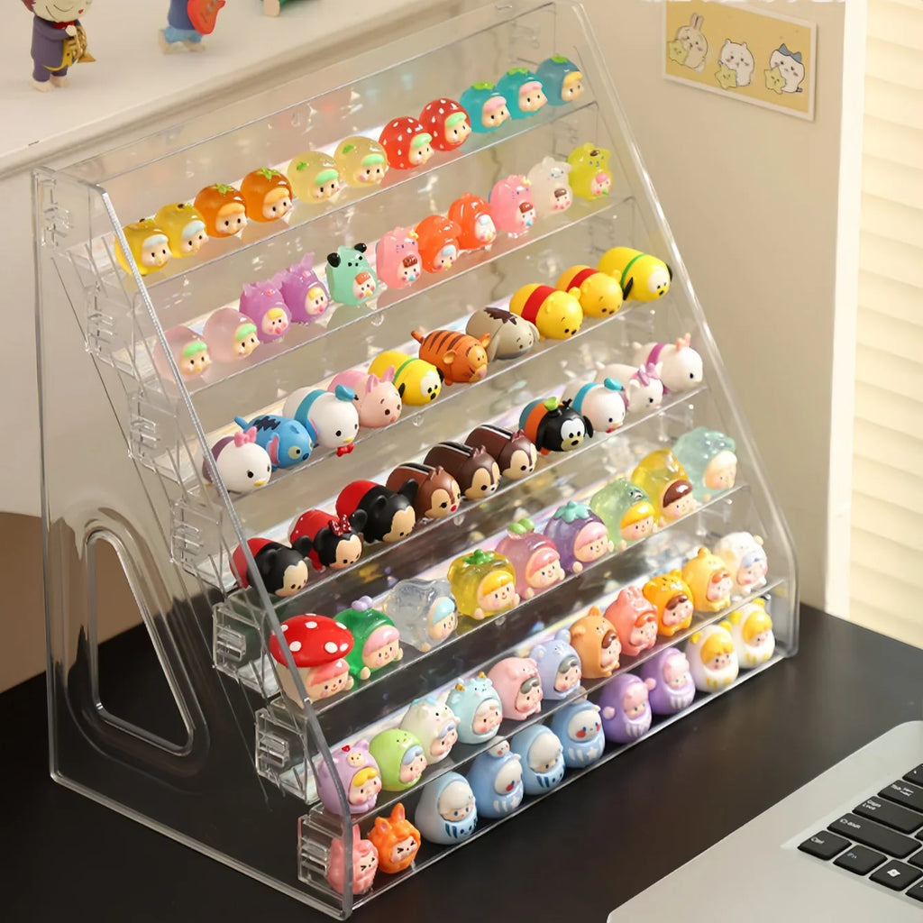 Acrylic Display Riser Stand | Clear Shelf for Perfume & Figures