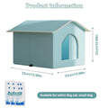 Cooling Cat House – Enclosed All-Season Pet Nest | S & M Sizes