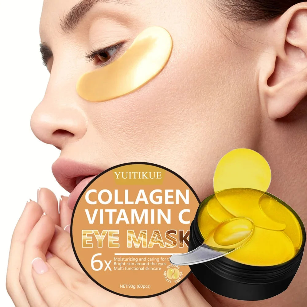 YUITIKUE Collagen Vitamin Eye Mask – Hydrating & Brightening