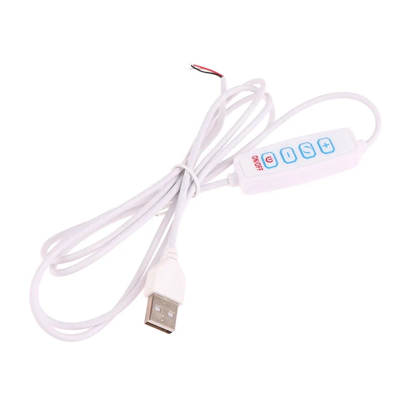 2-Channel 5V LED Dimmer Controller 4-Key Remote | CCT Bicolor Strip