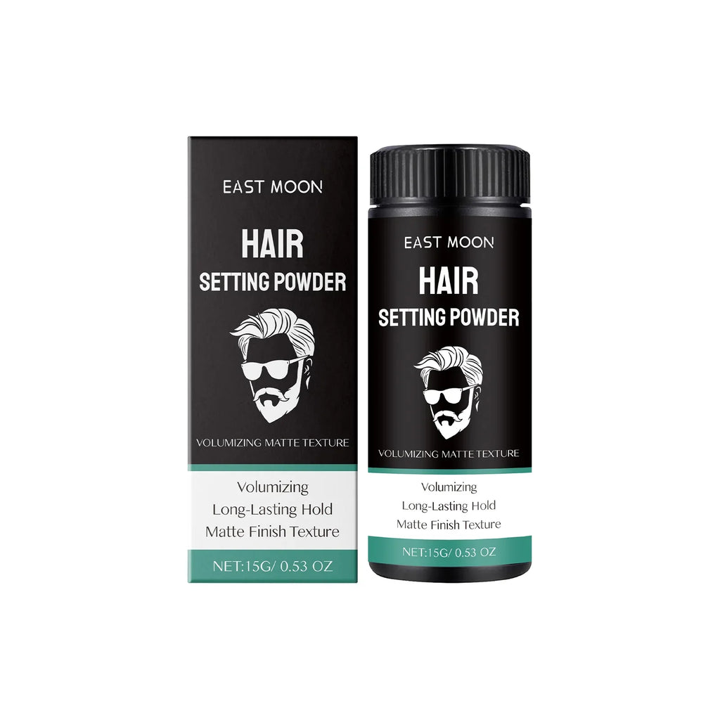 East Moon Matte Hair Styling Powder – Volume & Texture for Men