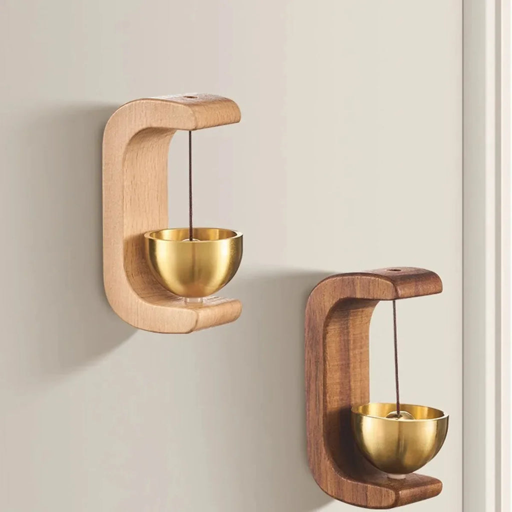 Japanese Wooden Wind Chime Doorbell | Hanging Décor Bell