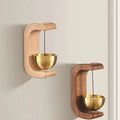 Japanese Wooden Wind Chime Doorbell | Hanging Décor Bell
