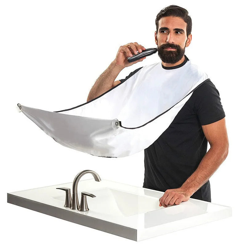 Men's Bathroom Shaving Aprons Beard Apron Care Bib Face Shaved Hair