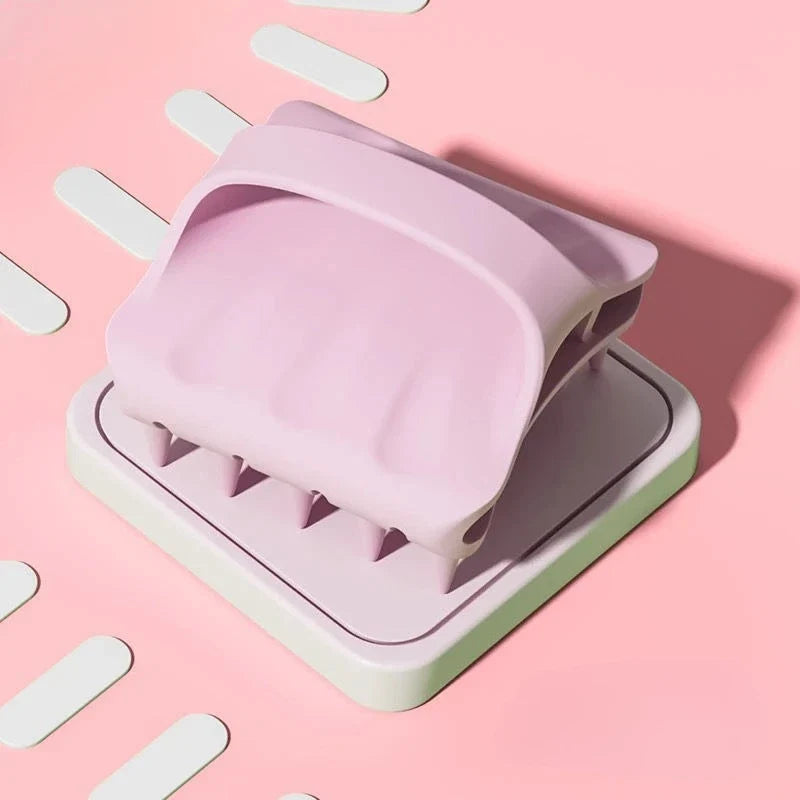 Silicone Scalp Massage Shampoo Brush & Body Comb